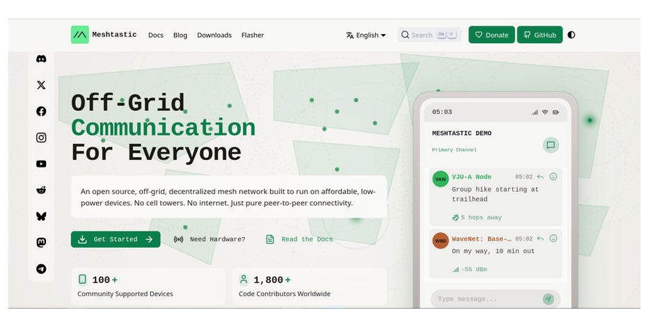 Meshtastic la chat per emergenze che non usa Internet e non puoi censurare