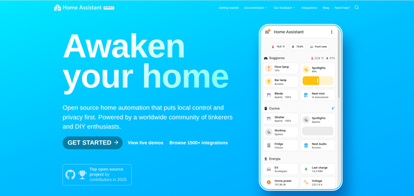 Automazione domestica? Meglio renderlo privato con Home Assistant