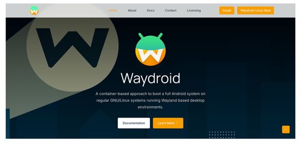 Videoguida Waydroid