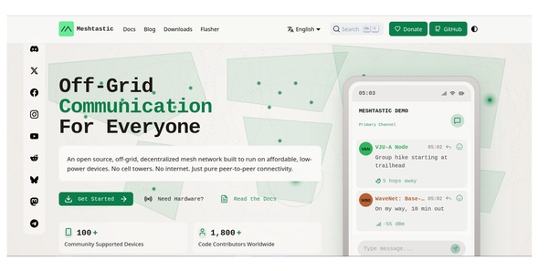 Meshtastic la chat per emergenze che non usa Internet e non puoi censurare