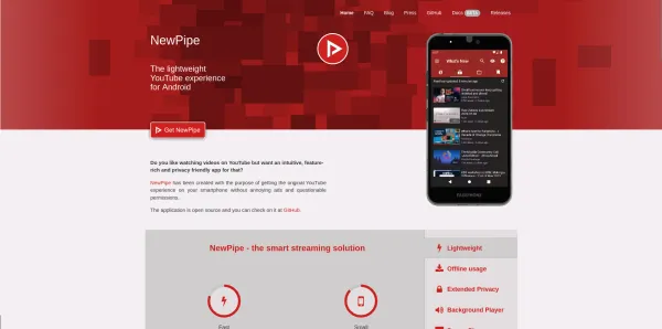 NewPipe alternativa all'app Youtube che non ti rintraccia
